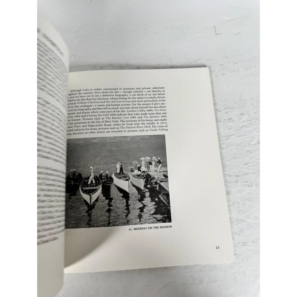 George Luks Art Exhibition Catalog 1973 Munson-Williams-Proctor Institute